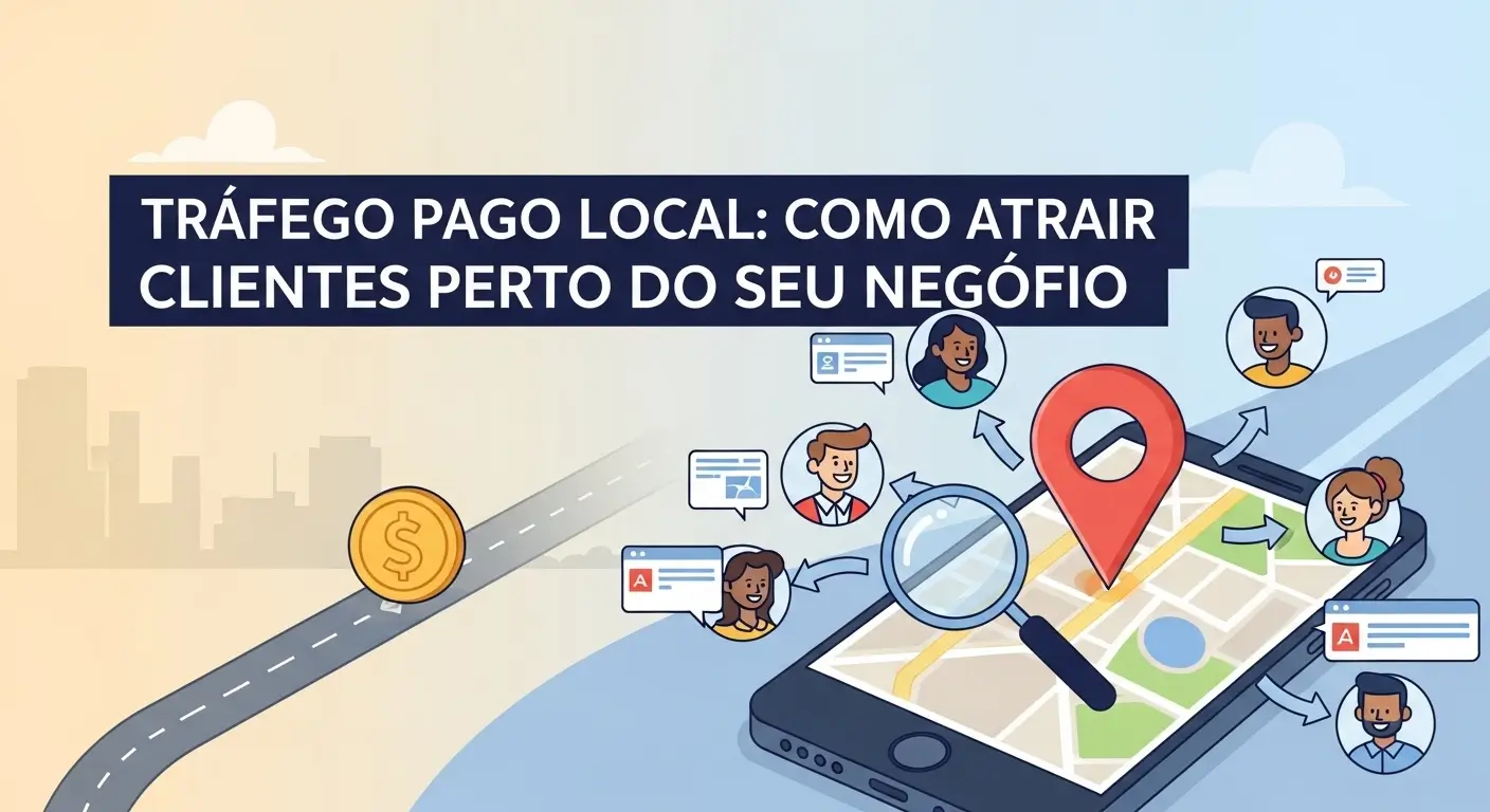 Tráfego Pago Local: Como Atrair Clientes Próximos ao Seu Negócio
